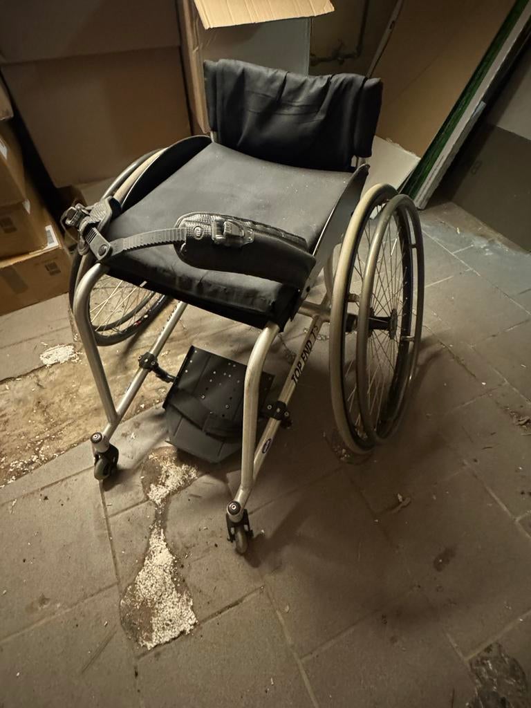 Top end T-5 tennisrolstoel, Ophalen, Gebruikt, Handbewogen rolstoel