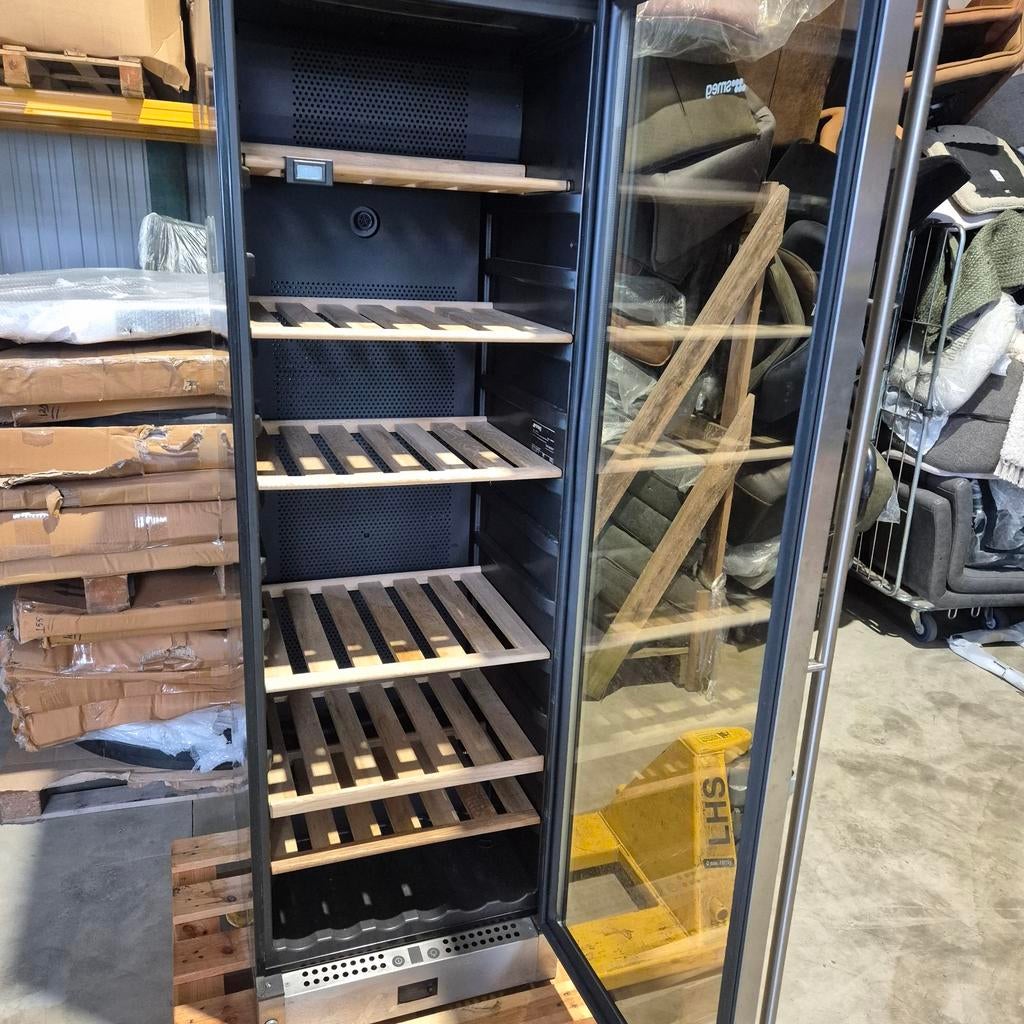 SMEG wijn koelkast koeler SCV115 led verlichting gebruikt, Ophalen, Zo goed als nieuw