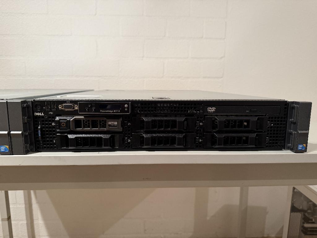 3x Dell PowerEdge R710 | DDR3 | 2x E5645, Computers en Software, Servers, Ophalen, Gebruikt, 2 tot 3 Ghz, 32 GB