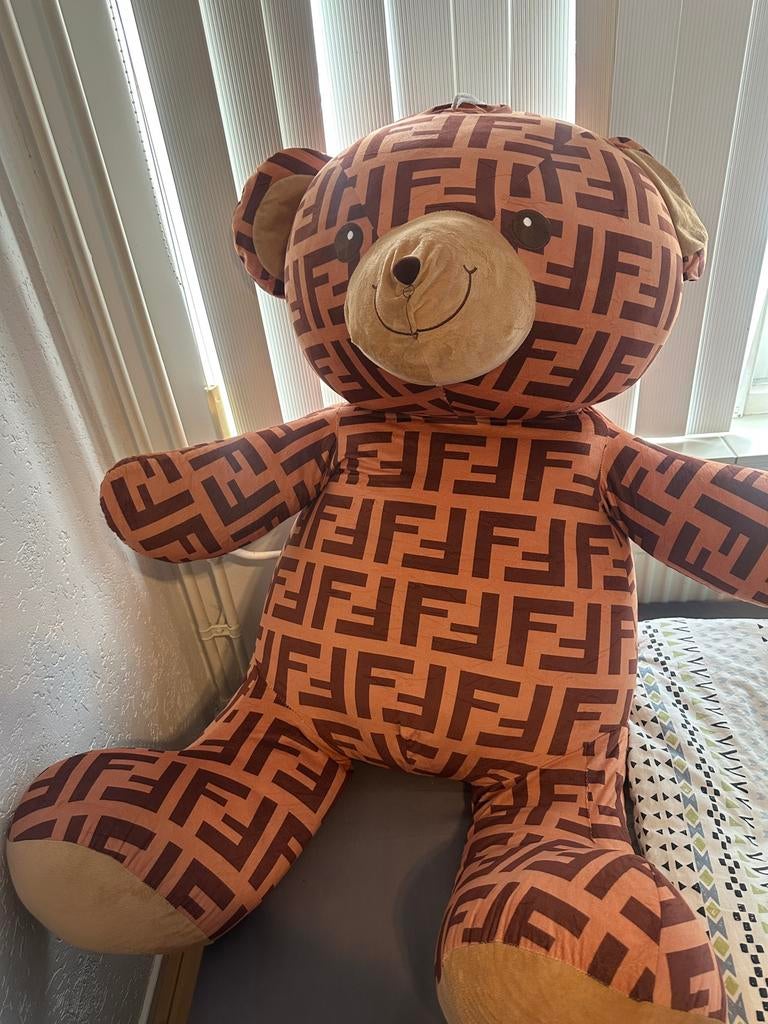 Fendi Style Teddy Bear, Ophalen, Zo goed als nieuw, Beer