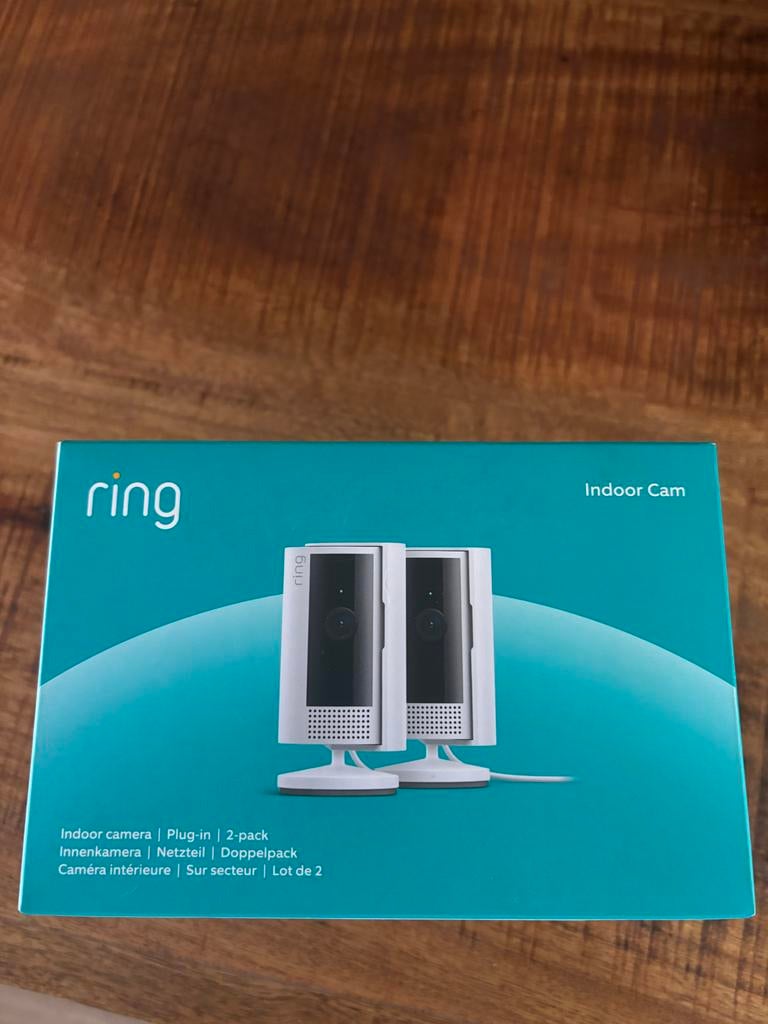 Ring Indoor Cam (2e Generatie), Ophalen of Verzenden, Nieuw, Binnencamera