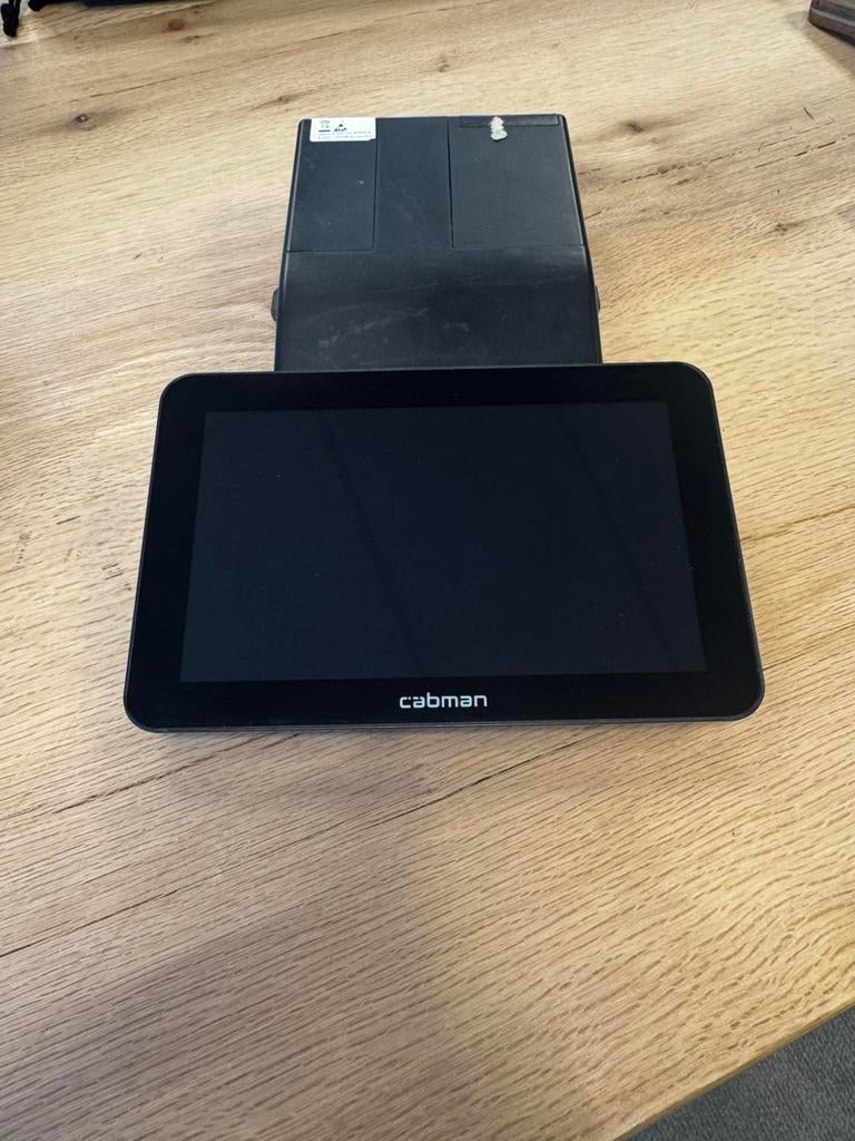 Cabman MDT groot scherm, geen kabels, Ophalen, Zo goed als nieuw