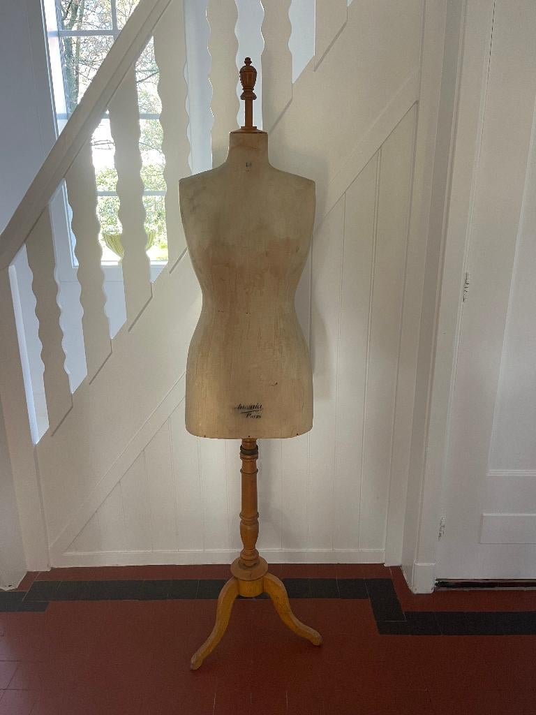 Antieke Franse Paspop Girard Paris Loft, Ophalen of Verzenden