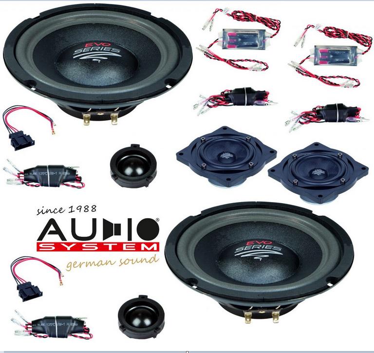 Audio System MFIT VW Golf 5 EVO 2 3 way composet / speakers, Auto diversen, Info@optimount.nl, Nieuw, Ophalen of Verzenden, Anholtseweg 48A 7091 HB DINXPERLO