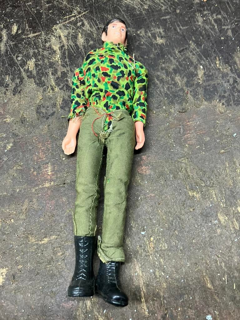 Geyperman popje jaren 70, Ophalen, Gebruikt