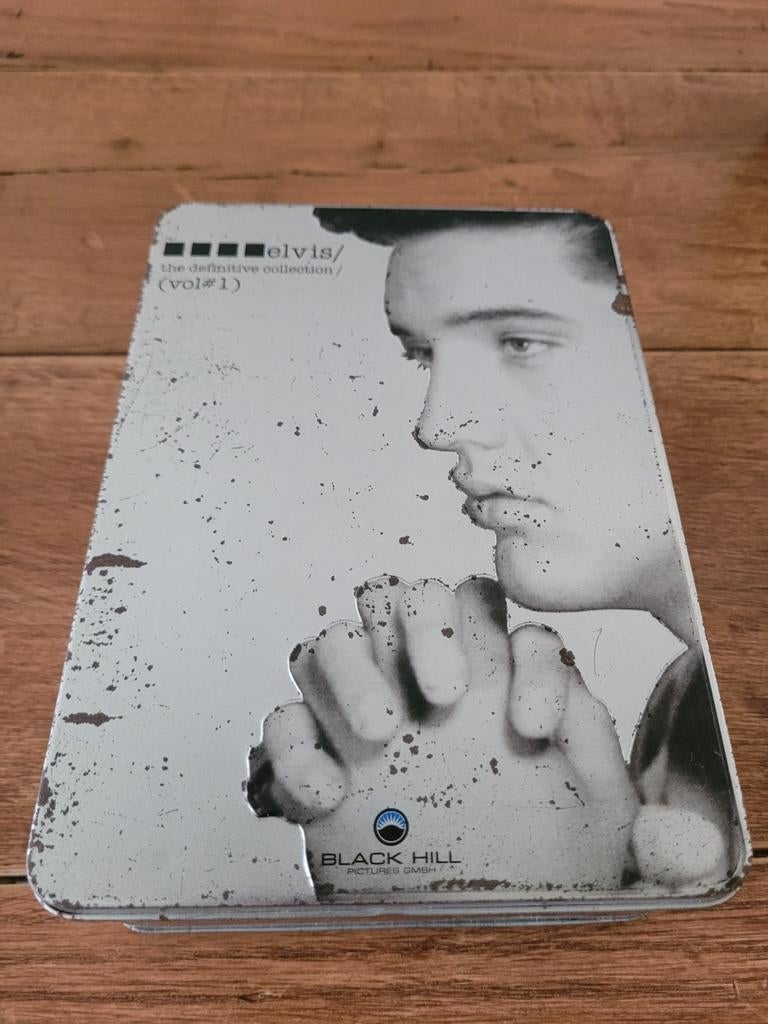 ELVIS Presley Box met 4 DVD'S, Alle leeftijden, Ophalen, Zo goed als nieuw