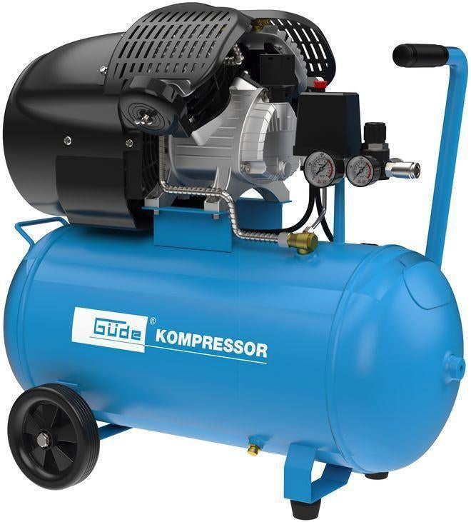Gude 2 cilinder 3 Pk compressor 50 liter ketel 10 Bar., Ophalen, Nieuw