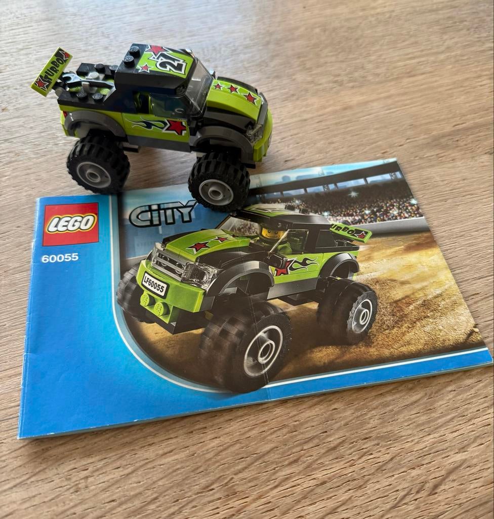 LEGO City 60055 Monster Truck, Ophalen of Verzenden, Zo goed als nieuw, Jongen of Meisje
