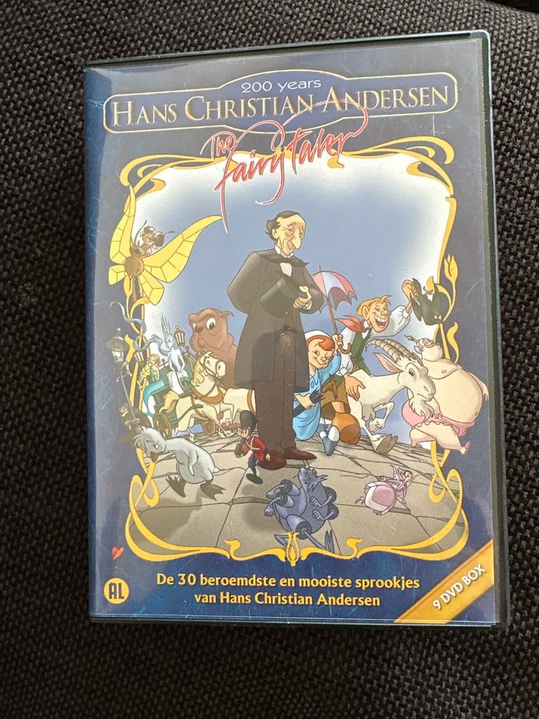 Hans Christian Andersen The Fairytaler 9 DVD Box, Cd's en Dvd's, Alle leeftijden, Ophalen of Verzenden, Zo goed als nieuw, Tv fictie