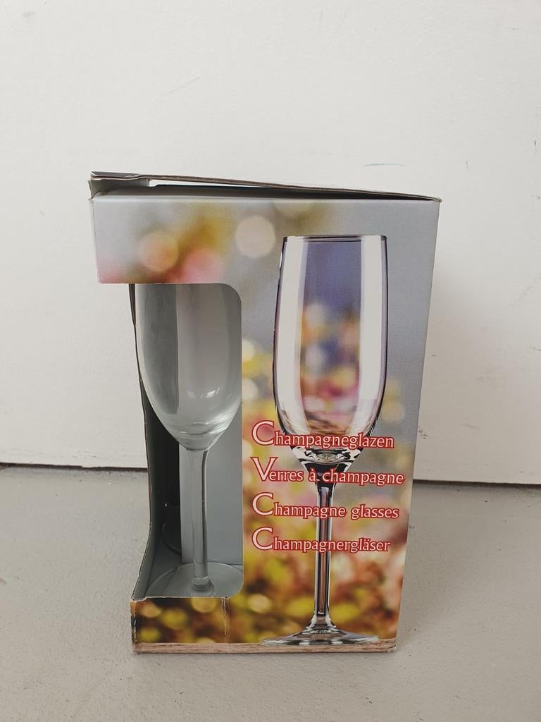 Champagneglazen Avignon - Set van 4, Huis en Inrichting, Ophalen, Nieuw