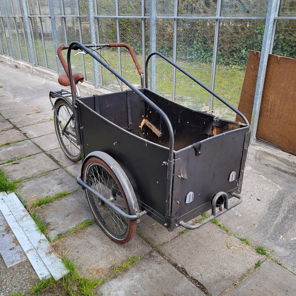 OPKNAPPER BAKFIETS, Fietsen en Brommers, Fietsen | Bakfietsen, Ophalen, Gebruikt