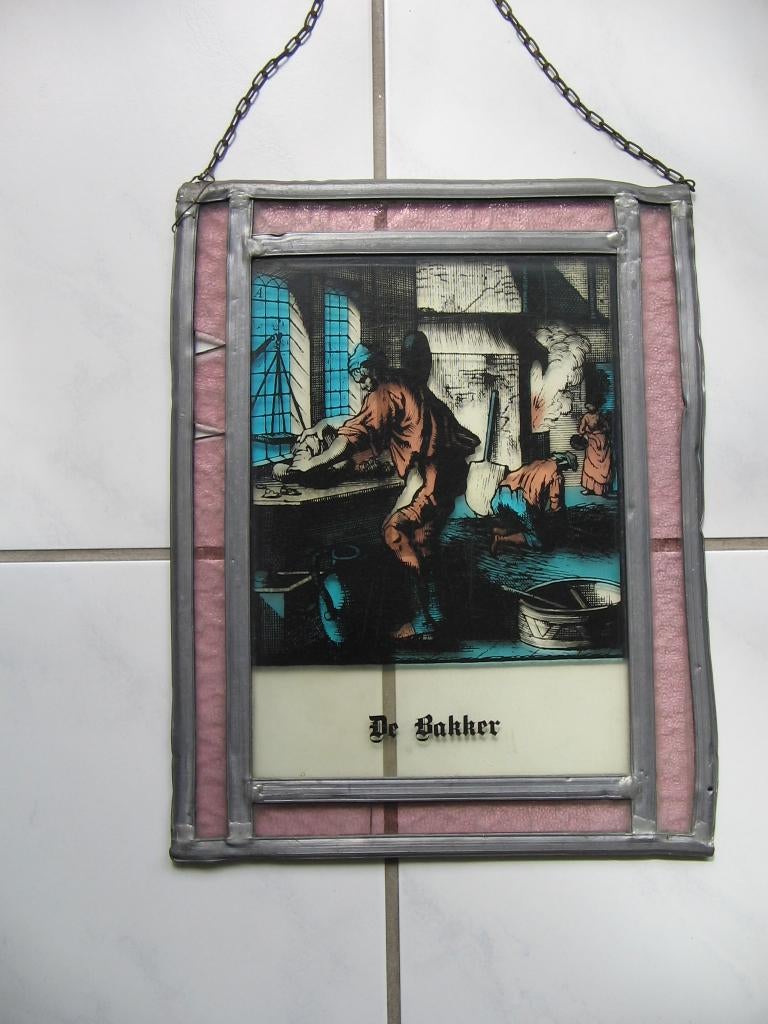 hanger glas in lood, Ophalen