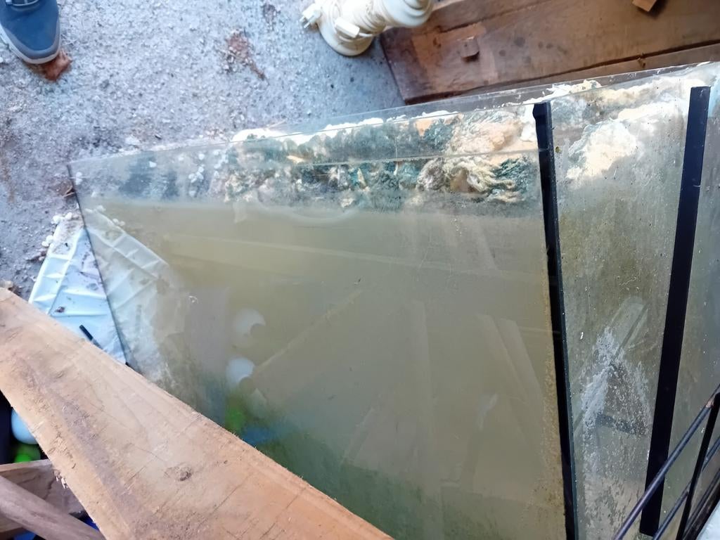 Aquarium 1 meter, Dieren en Toebehoren, Vissen | Aquaria en Toebehoren, Ophalen, Leeg aquarium