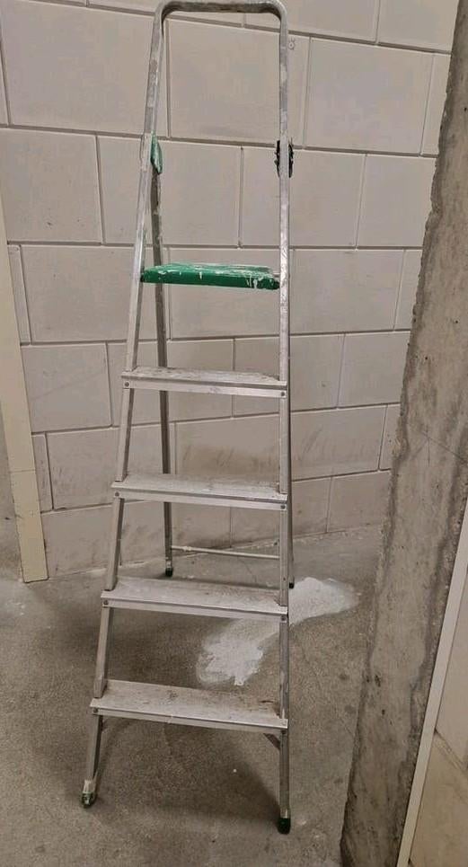 Aluminium trap, Ophalen, Gebruikt