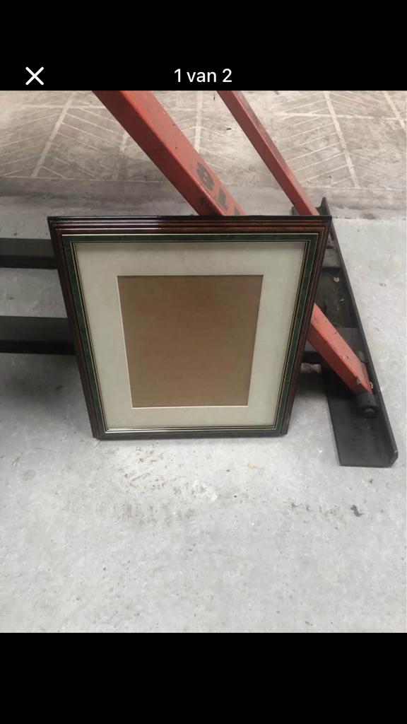 Fotolijst, Huis en Inrichting, Woonaccessoires | Lijsten, Ophalen, Zo goed als nieuw, Overige materialen, Minder dan 50 cm