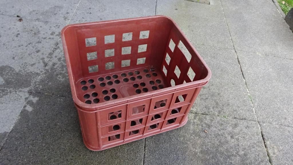 bakkersmand, Ophalen, Zo goed als nieuw, Bruin, Kunststof