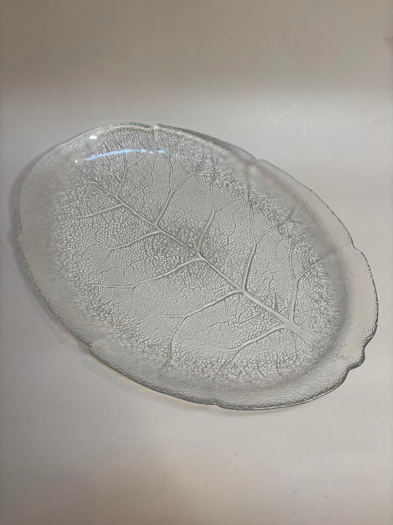 Arcoroc Aspen schaal blad, Antiek en Kunst, Antiek | Glas en Kristal, Ophalen of Verzenden