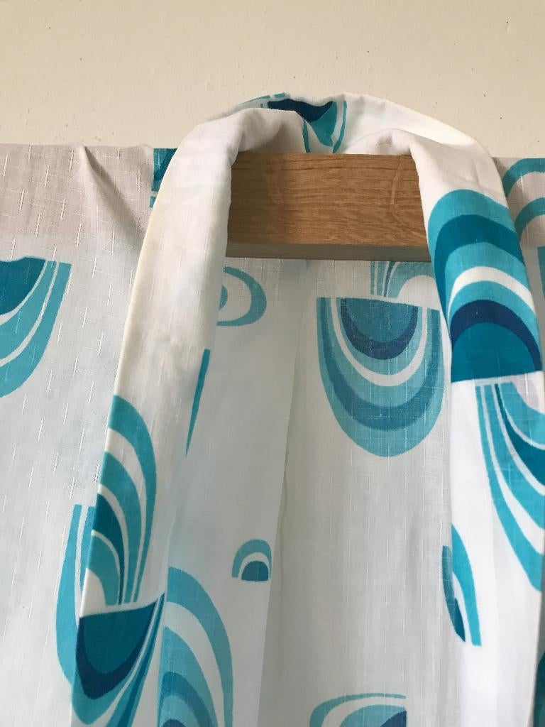 Traditionele Japanse Kimono white blue, Ophalen of Verzenden