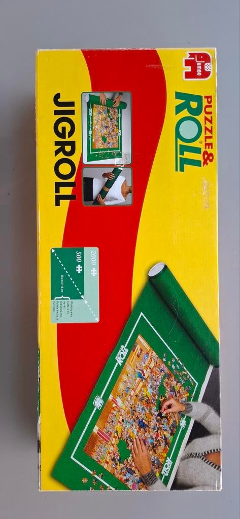 Jumbo Jigroll Puzzelmat 78x115 cm (500-2000 stukjes), Ophalen of Verzenden, Meer dan 1500 stukjes, Gebruikt, Overige typen
