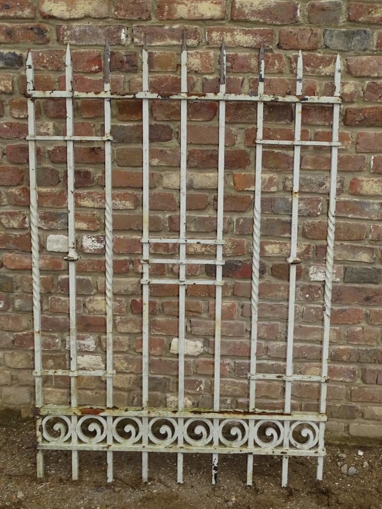 smeedijzeren doorlooppoort poort hek, Ophalen