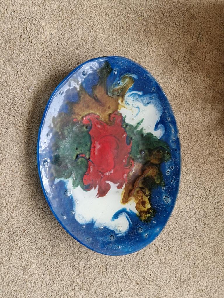 Fusion glas schaal, Ophalen of Verzenden