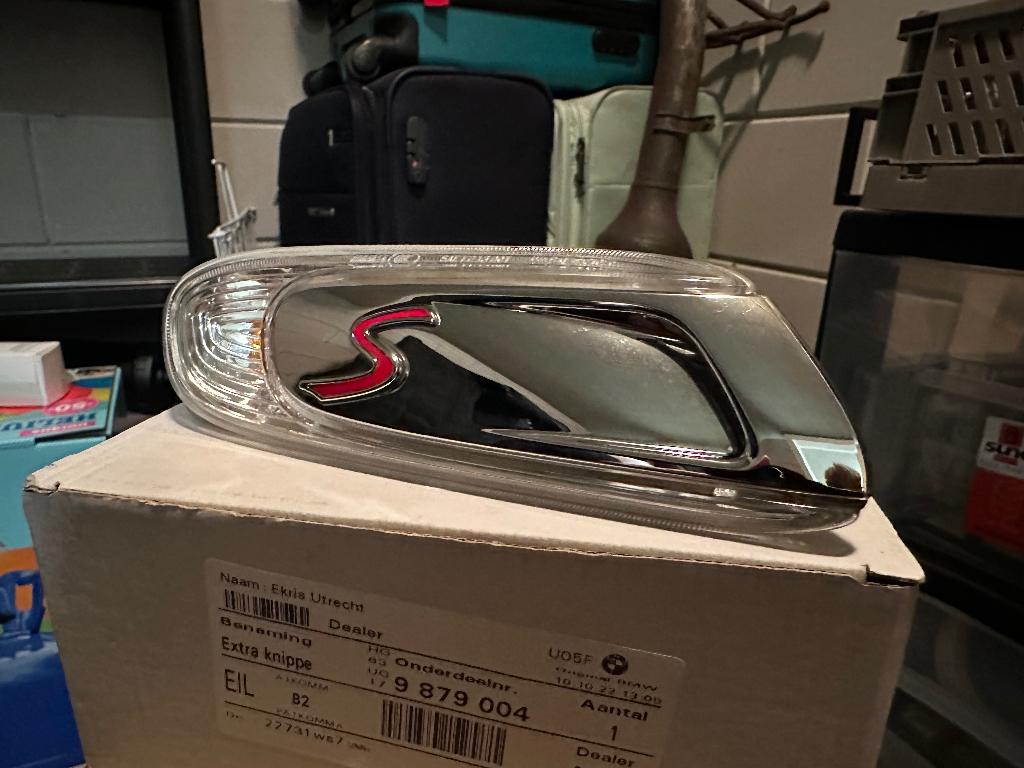Knipperlichten zijkant MINI Cooper S F55/F56/F57, Auto-onderdelen, Verlichting, Mini, Gereviseerd, Ophalen of Verzenden