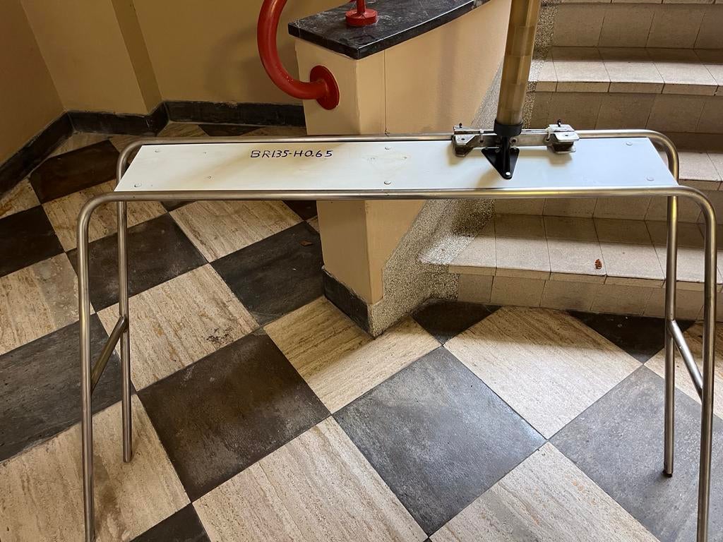 RVS beugel sportboot, Watersport en Boten, Bootonderdelen, Ophalen, Zo goed als nieuw