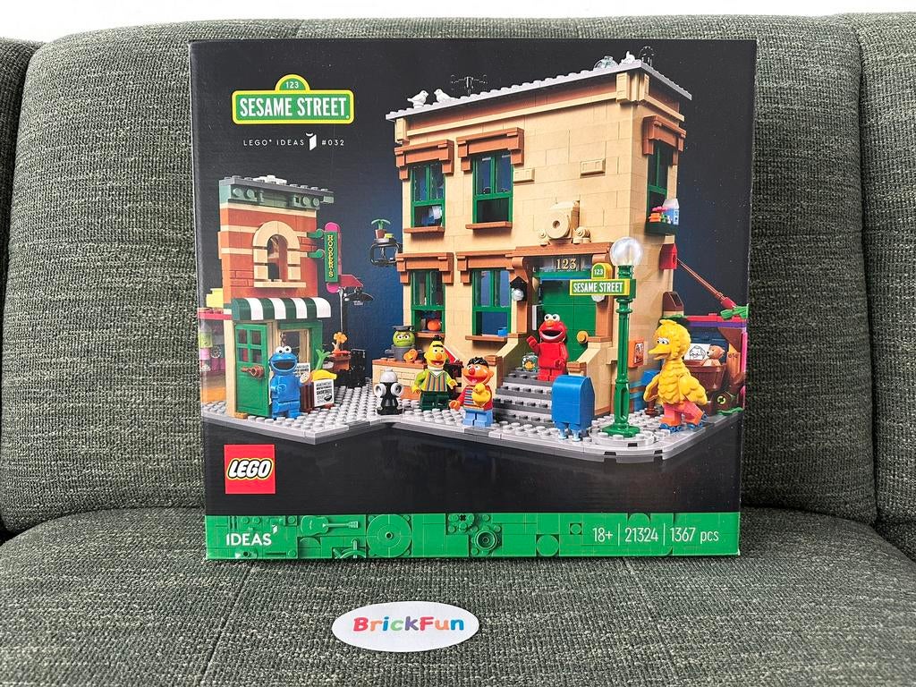 LEGO 21324 Ideas Sesamstraat. Nieuw!, Ophalen of Verzenden, Nieuw
