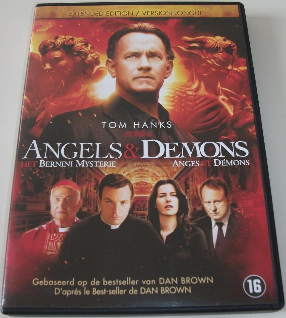 Dvd *** ANGELS & DEMONS *** Extended Edition, Vanaf 16 jaar, Ophalen of Verzenden, Zo goed als nieuw, Overige genres