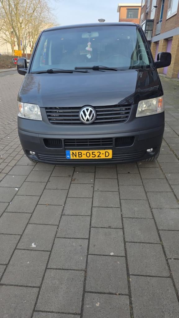 Volkswage t5 Camper transporter 2.5 diesel met 6 lose stoel, Auto's, Particulier, Te koop