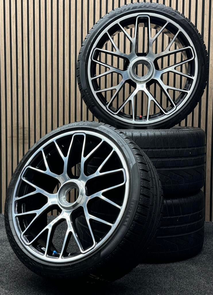 WINTER! Originele 20 inch Porsche 911 991 Turbo S Pirelli NO, Auto-onderdelen, Banden en Velgen, Ophalen, 245 mm, ., Banden en Velgen