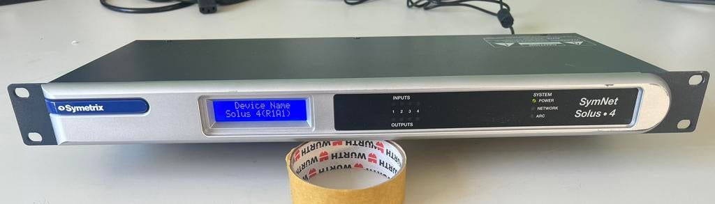 Symetrix solus x4, Audio, Tv en Foto, Professionele Audio-, Tv- en Video-apparatuur, Ophalen of Verzenden, Zo goed als nieuw, Audio
