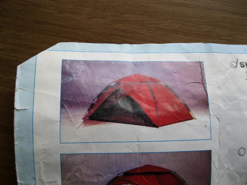 Tent, Ophalen, Gebruikt, Tot en met 2