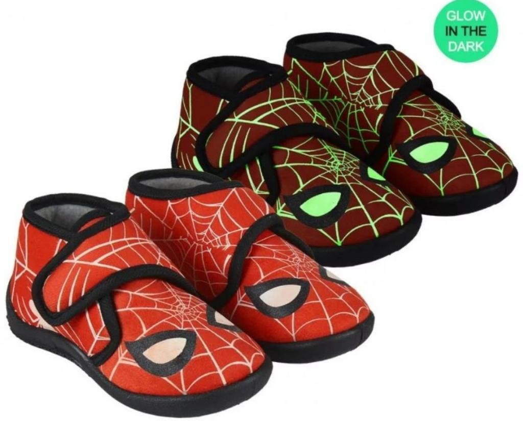 Spiderman Pantoffels - Glow in the Dark - Maat 23 - 24 - 25, Kinderen en Baby's, Kinderkleding | Schoenen en Sokken, Overige typen