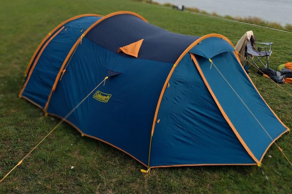Tent, tunneltent 3 personen Coleman  Manitou 500 Deze tunnel, Ophalen, Gebruikt, Tot en met 3