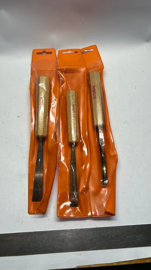 3 stubai gutsen ( guts beitels ), Ophalen of Verzenden