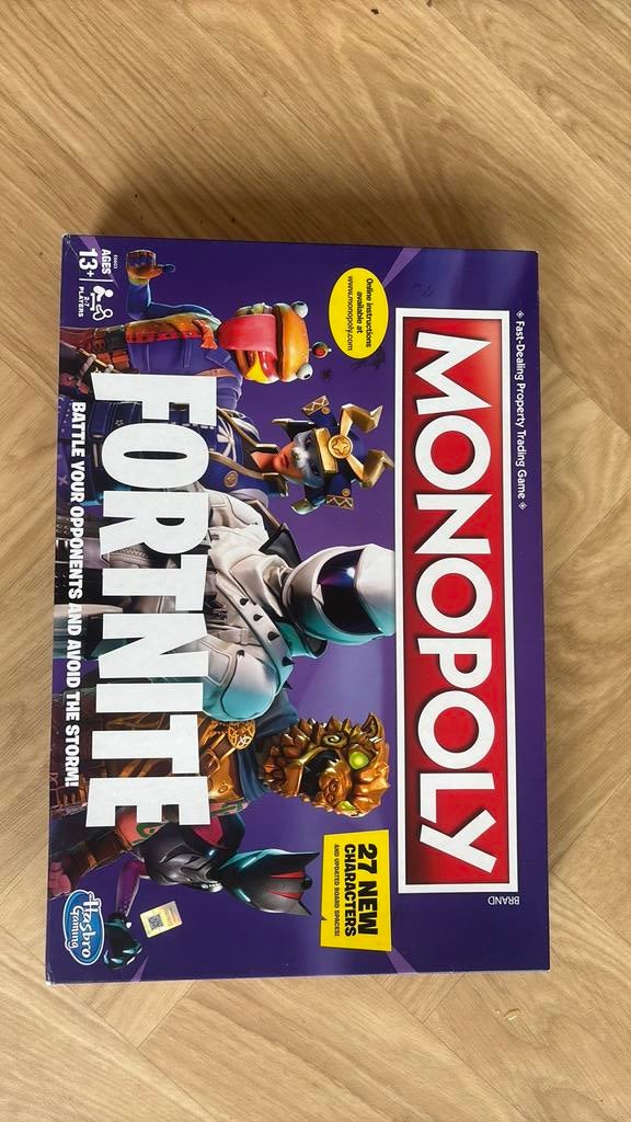 Monopoly fortnite, Ophalen of Verzenden, Zo goed als nieuw