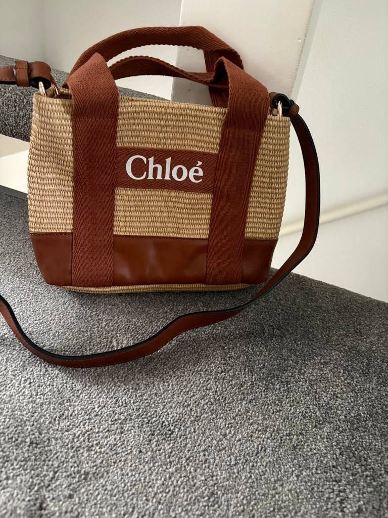 Chloe tas kids collectie, Ophalen of Verzenden, Zo goed als nieuw, Bruin, Schoudertasje