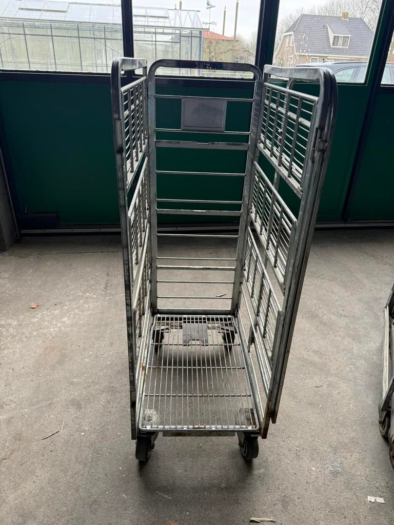 Transportkarren van draadstaal, 100 liter of meer, Ophalen, Gebruikt, Transportkar