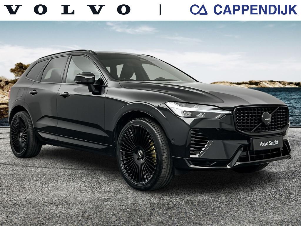 Volvo XC60 T6 398PK Recharge Black Edition| Pano| 360 Camera, Gebruikt, Zwart, Bedrijf, XC60