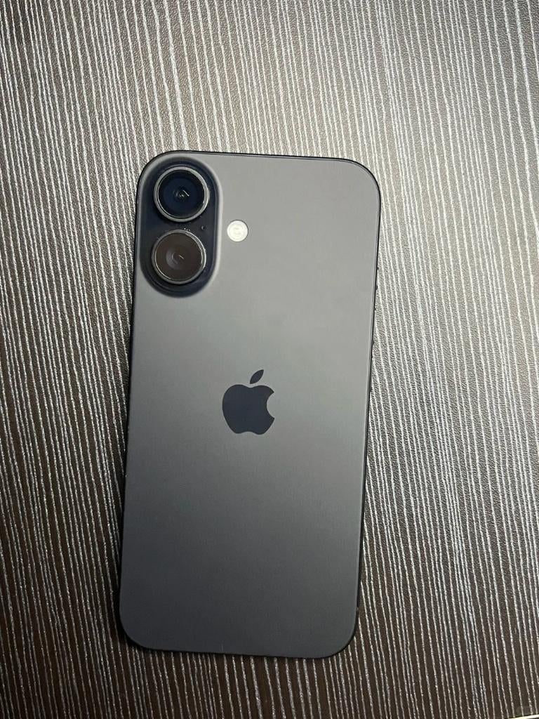 iPhone 16 128G esim only, 128 GB, Zwart, IPhone 16, Ophalen of Verzenden