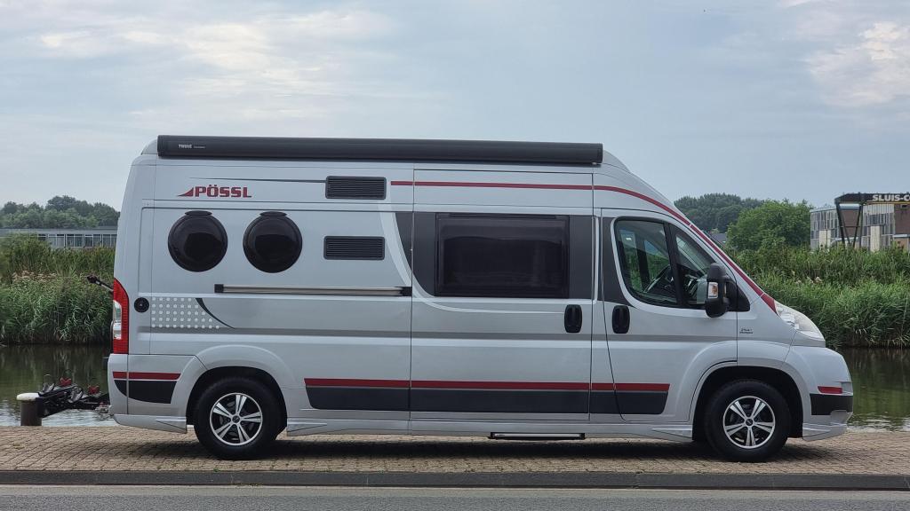 Pössl 2Win Style - Automaat, Caravans en Kamperen, Campers, Automaat, Ringverwarming, Fiat, Pössl