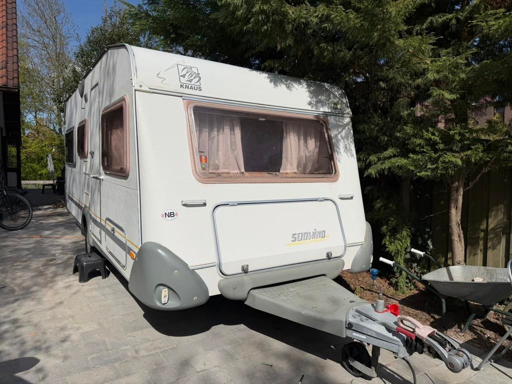 Knaus sudwind 500, 2 aparte lengte bedden., Caravans en Kamperen, 2 aparte bedden, Rondzit, Particulier, Knaus