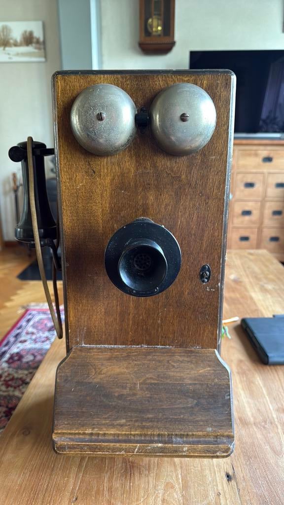 Antieke telefoon, Antiek en Kunst, Ophalen of Verzenden