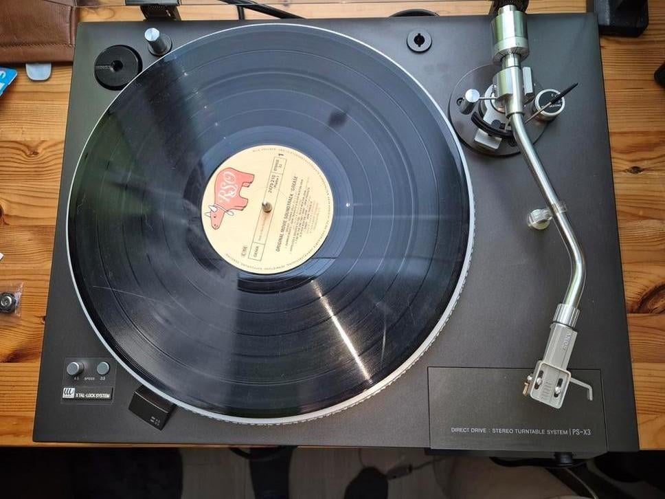 Sony draaitafel PS-X3, Ophalen, Sony