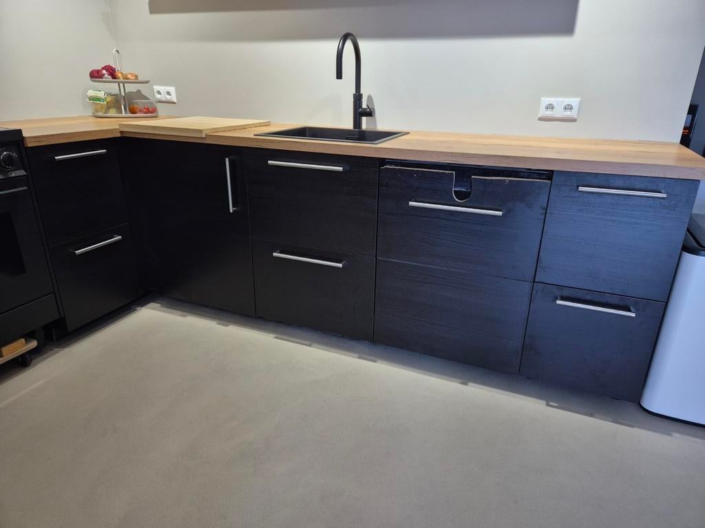 Ikea keukendeurtjes, Ophalen, Zwart