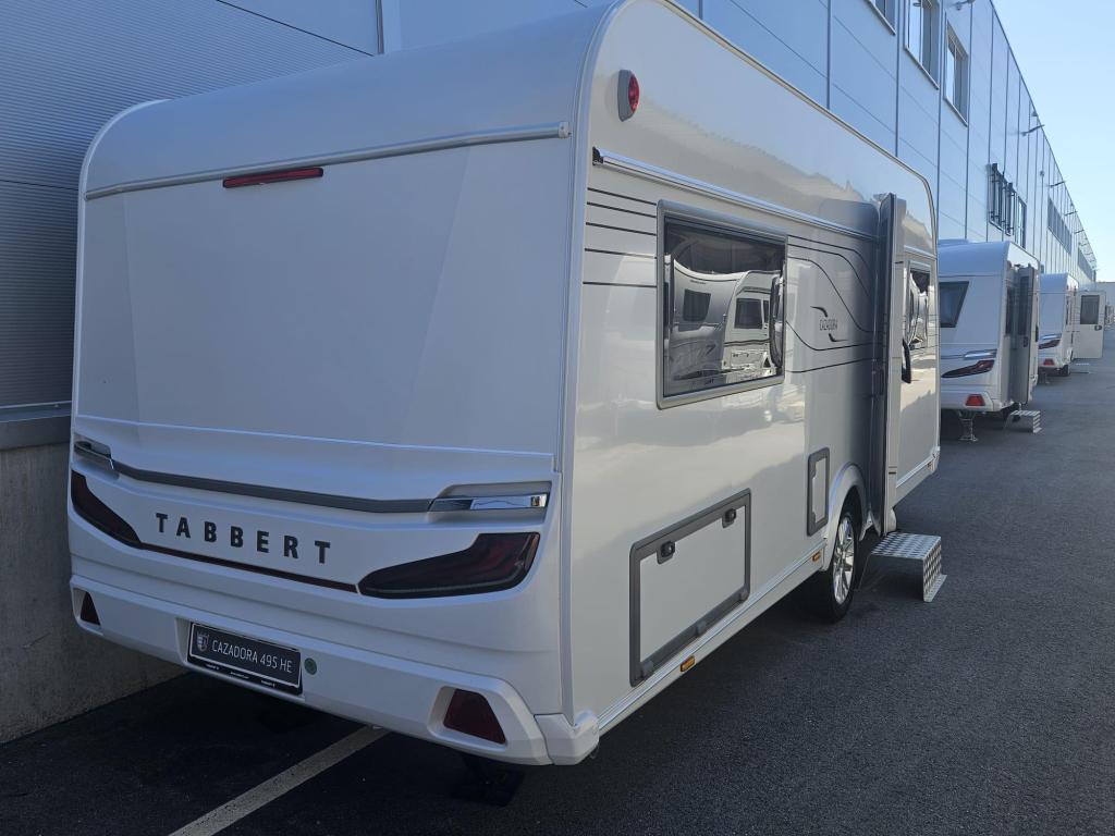 Tabbert Cazadora 495 HE (2026) Vol opties! (Zondag open!!), Schokbreker, Tabbert, Bedrijf, Treinzit