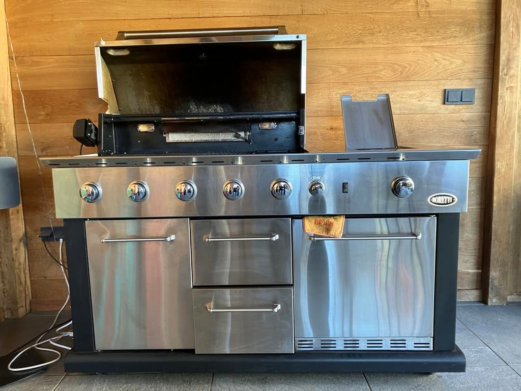 Boretti Luciano Gasbarbecue, Tuin en Terras, Ophalen, Gebruikt