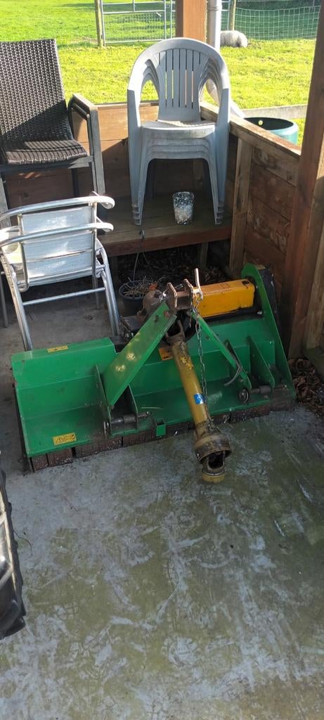 Klepelmaaier mini trekker/tractor, Ophalen, Handgrasmaaier, Mulchfunctie, Zo goed als nieuw