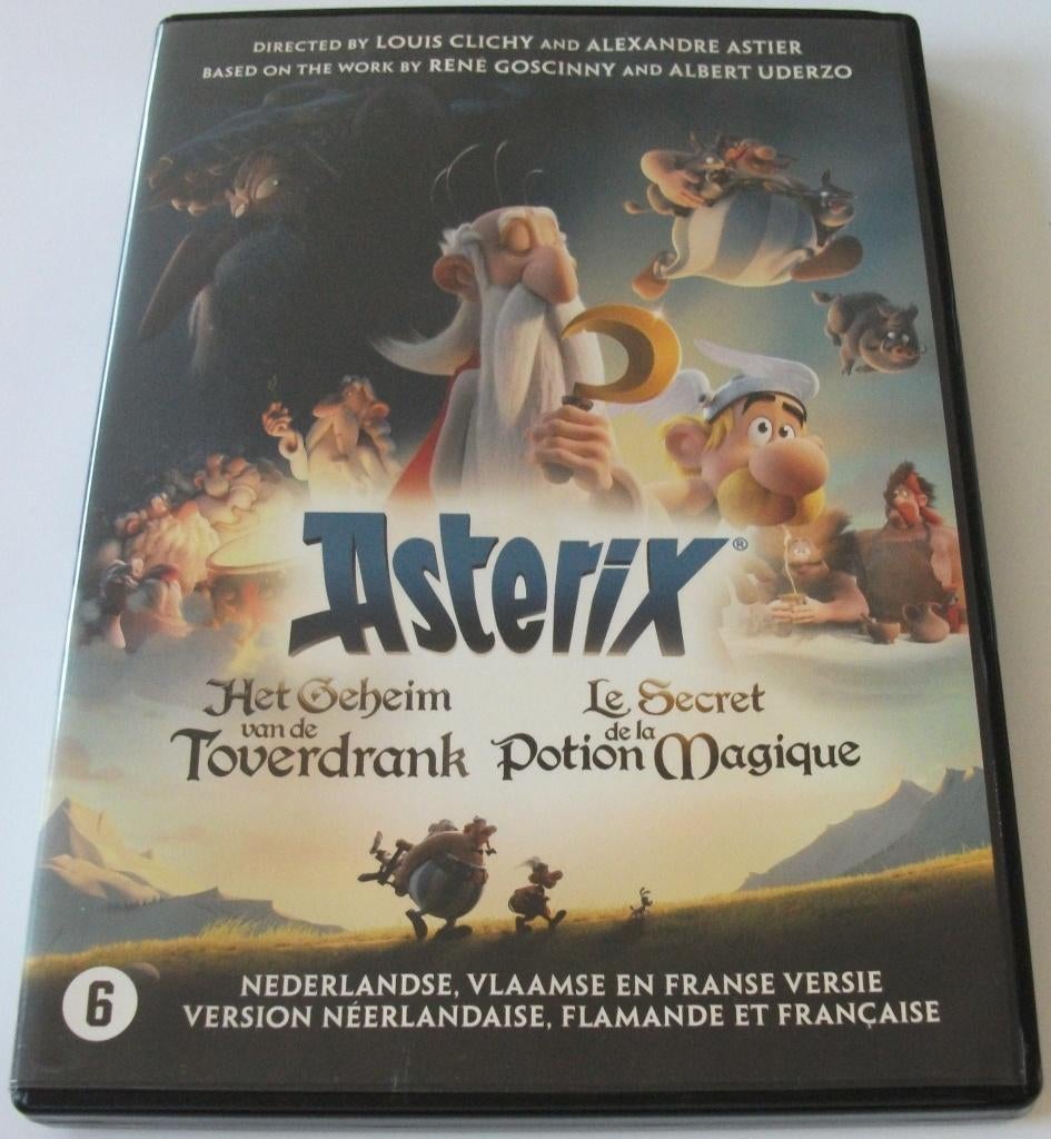 Dvd *** ASTERIX *** Het Geheim van de Toverdrank, Europees, Tekenfilm, Ophalen of Verzenden, Zo goed als nieuw